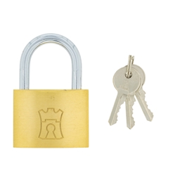 P1G92 - Brass Econo Padlock
